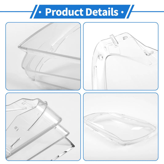 1 Pcs Front Left Headlight Lens Cover for BMW 6 Series M6 (2010-2015)