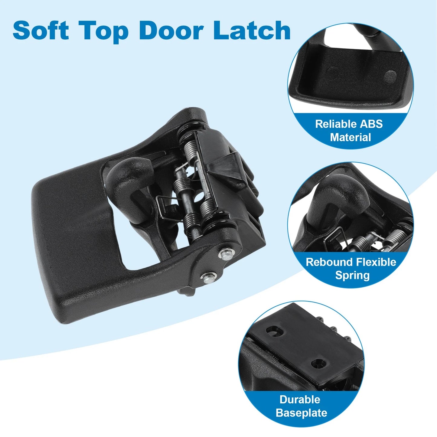 Folding Top Latch for Jeep Wrangler JL Gladiator 2020-2025