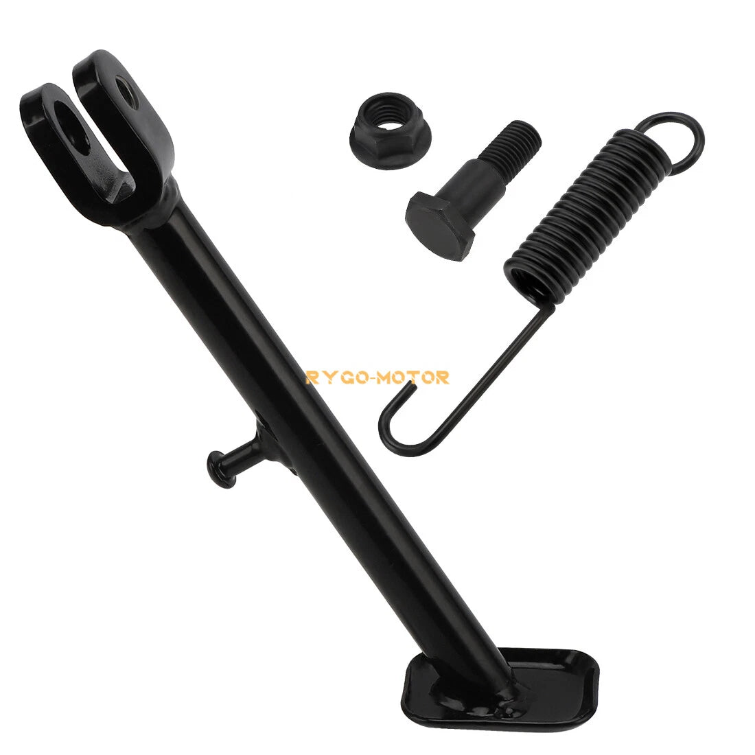 Side Kick Stand / Kickstand Kit Assembly w/ Spring for Honda CRF50F (2004–2012)
