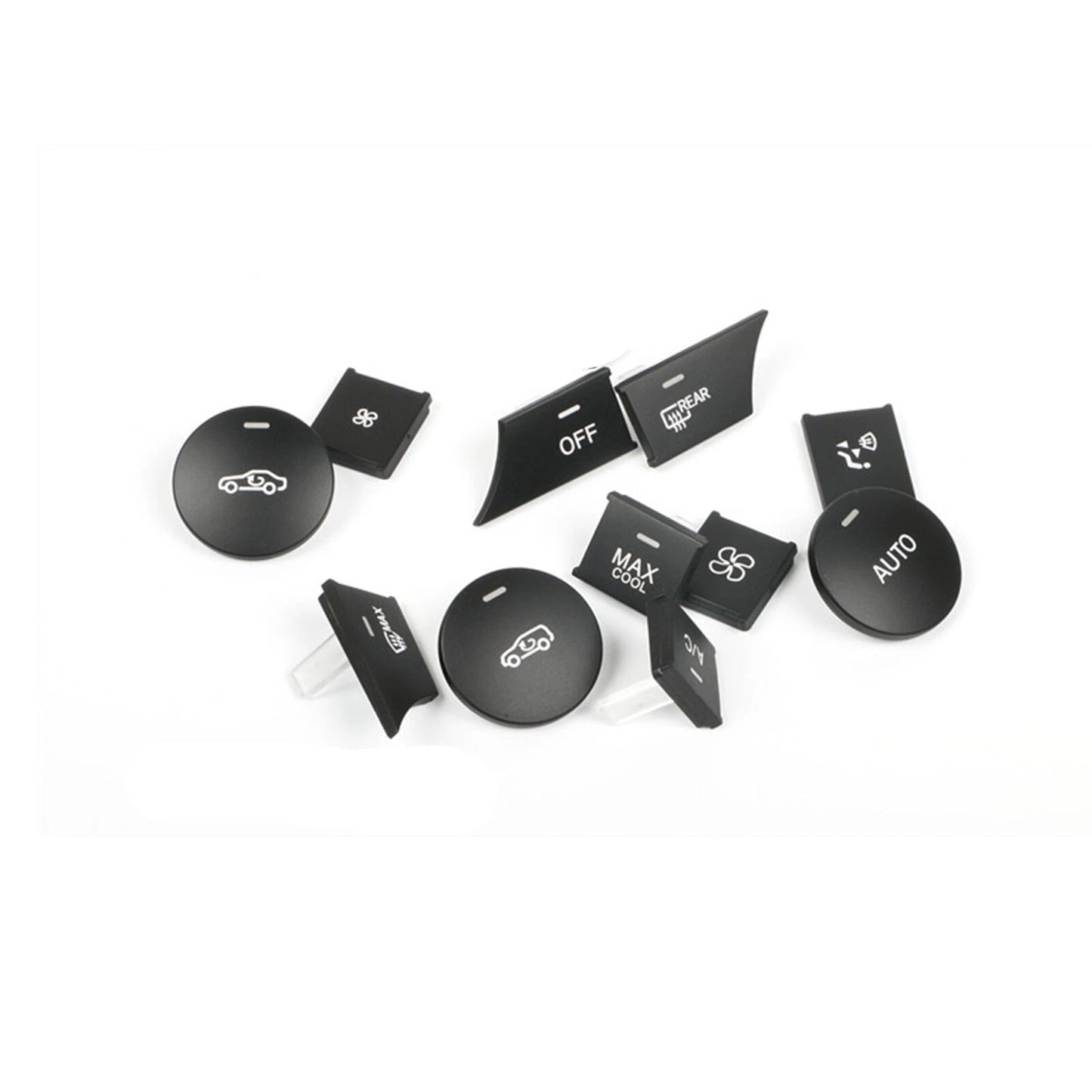 A/C Control Switch Button Kit 10 x For Mercedes Benz C GLK W204 C204 (2010-2015)