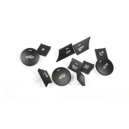 A/C Control Switch Button Kit 10 x For Mercedes Benz C GLK W204 C204 (2010-2015)