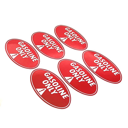 Gasoline Fuel Only Sticker for Truck/Car Decal Vinyl Tank Label