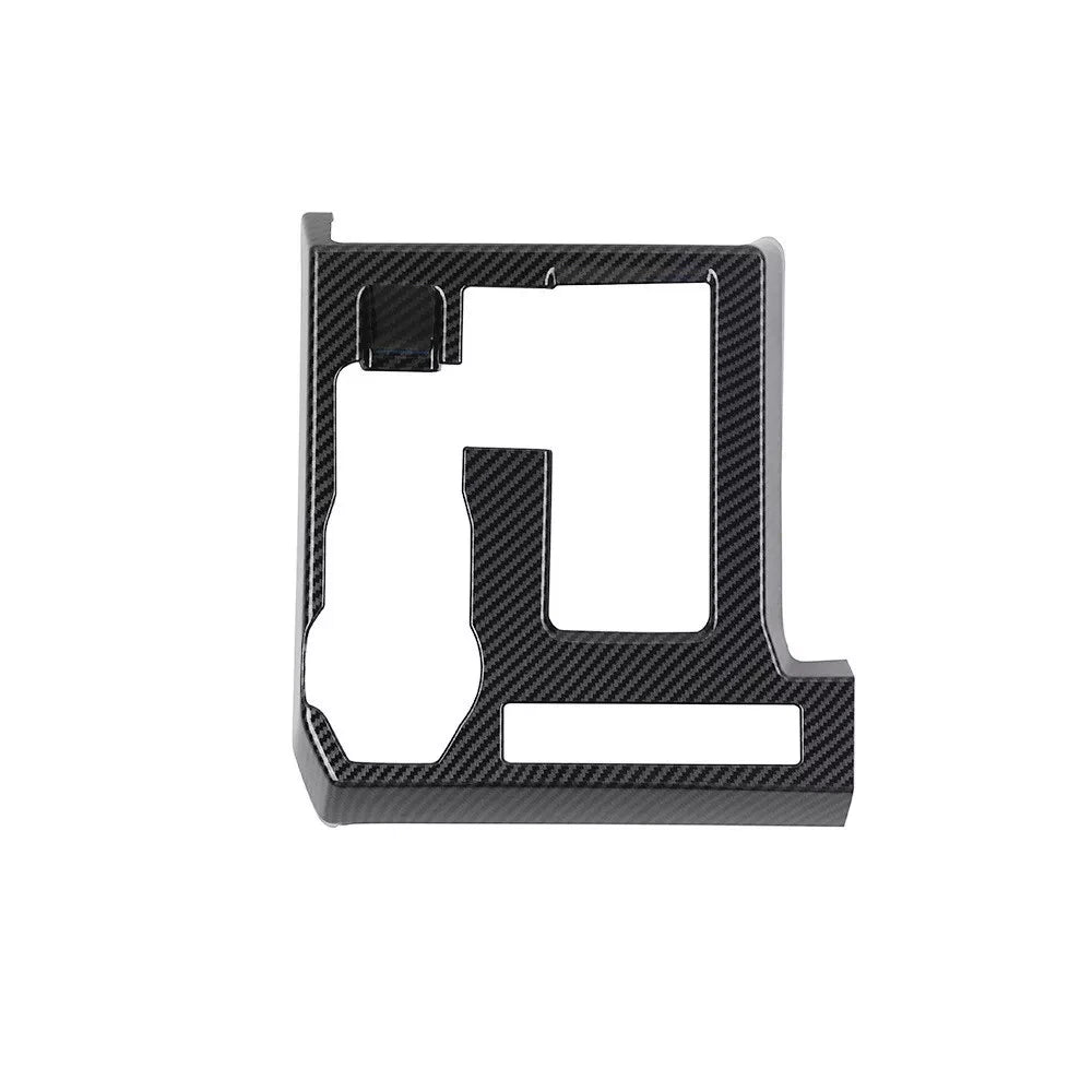 Carbon Fiber Gear Shift Box Panel Cover Trim for Toyota Tacoma (2024–2024)