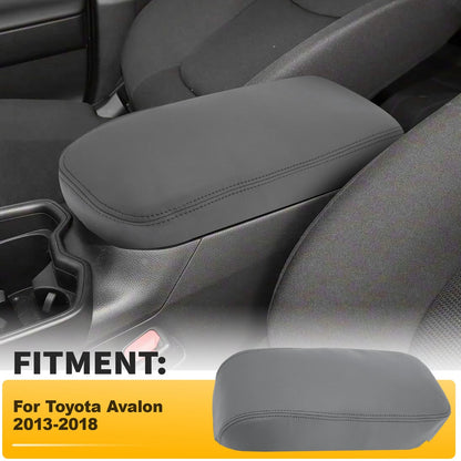 Middle Console Lid Armrest Covering Trim Dark Gray for Toyota Avalon (2013–2018)