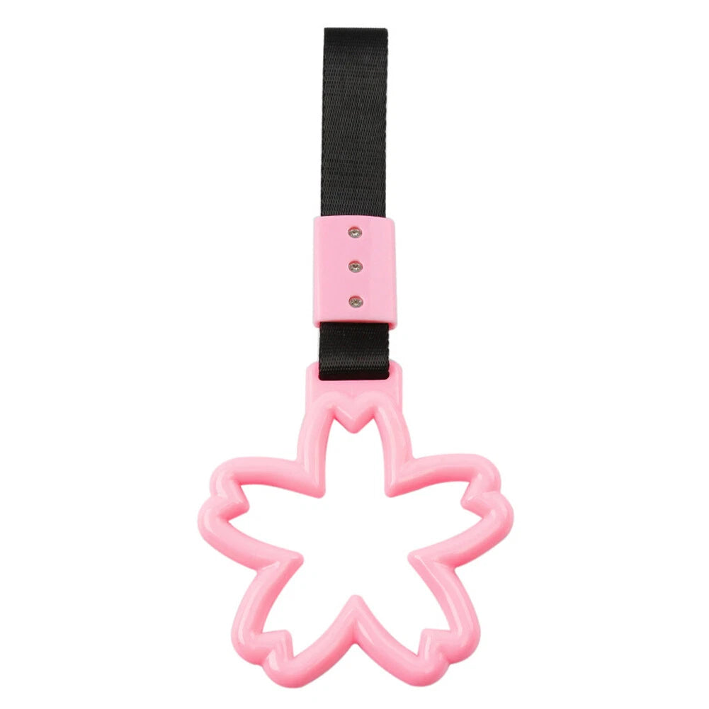 Cherry Blossom Shaped Ring Handle Strap for Train Bus