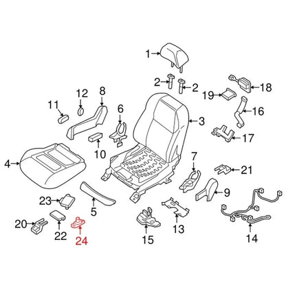 Seating Occupant Sensor for Nissan Altima Rogue Sentra