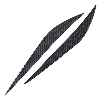 Carbon Black Headlight Eyebrows for BMW 3-Series F30 (2012-2019)