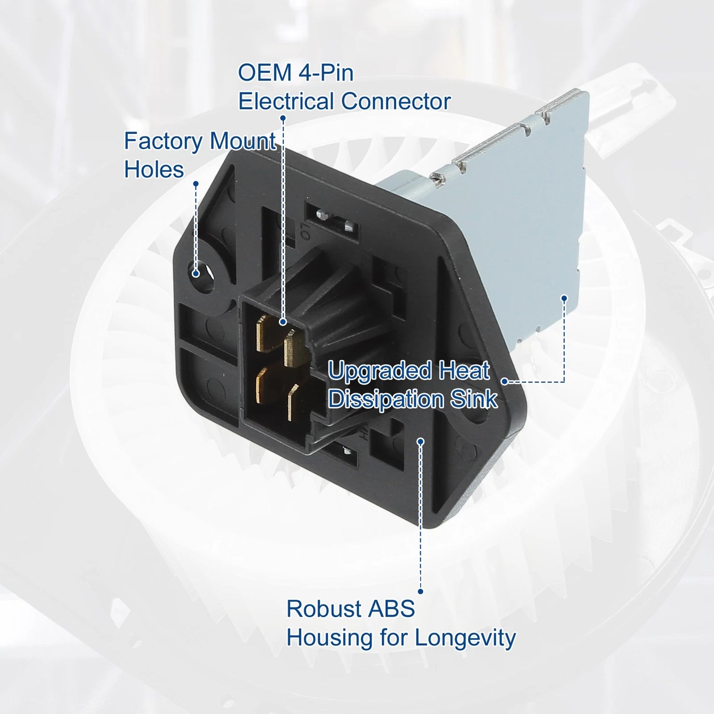Blower Motor Control Module Resistor for Hyundai Accent (2012-2017)