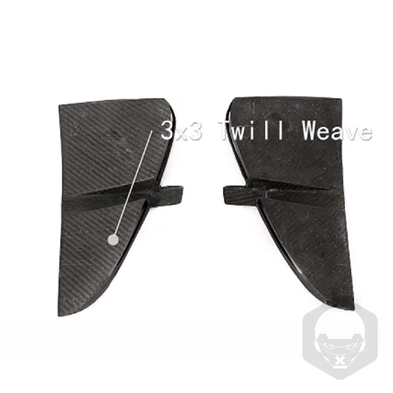 Carbon Fiber Side Fender Air Vent Cover Trim For BMW X5 F15 2014-2019