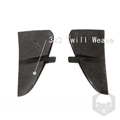 Carbon Fiber Side Fender Air Vent Cover Trim For BMW X5 F15 2014-2019