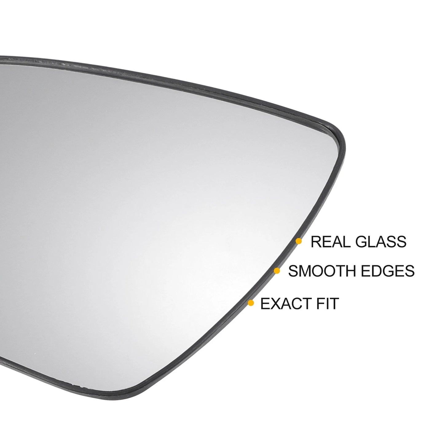 Heated Left Side Mirror Glass w/ Backing Plate for Kia Optima (2011-2015)
