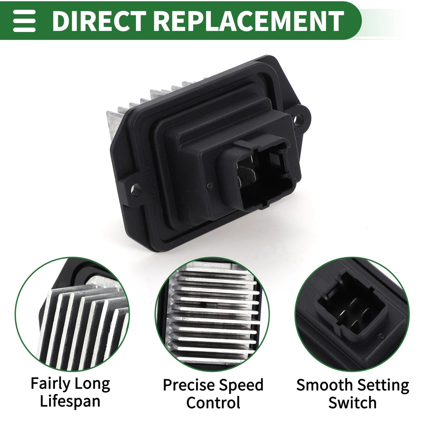 HVAC Blower Motor Resistor for Acura ILX (2013-2019)