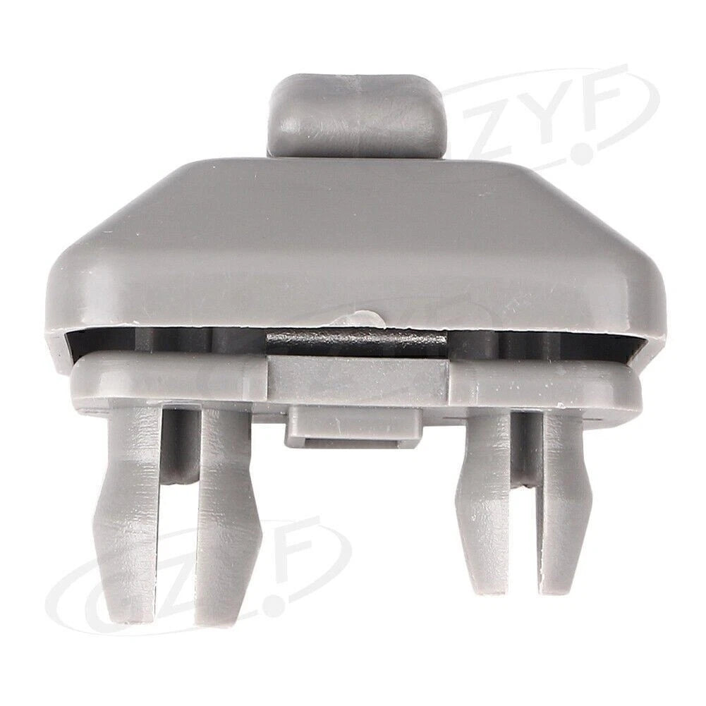 Front Sun Visor Clip Hook for Audi A1 A3 A4 A5 Q3 Q5 Gray (2013-2015)