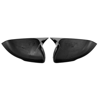 Gloss Black 2 x OX Horn Side Rearview Mirror Covers for KIA Sorento (2021-2023)