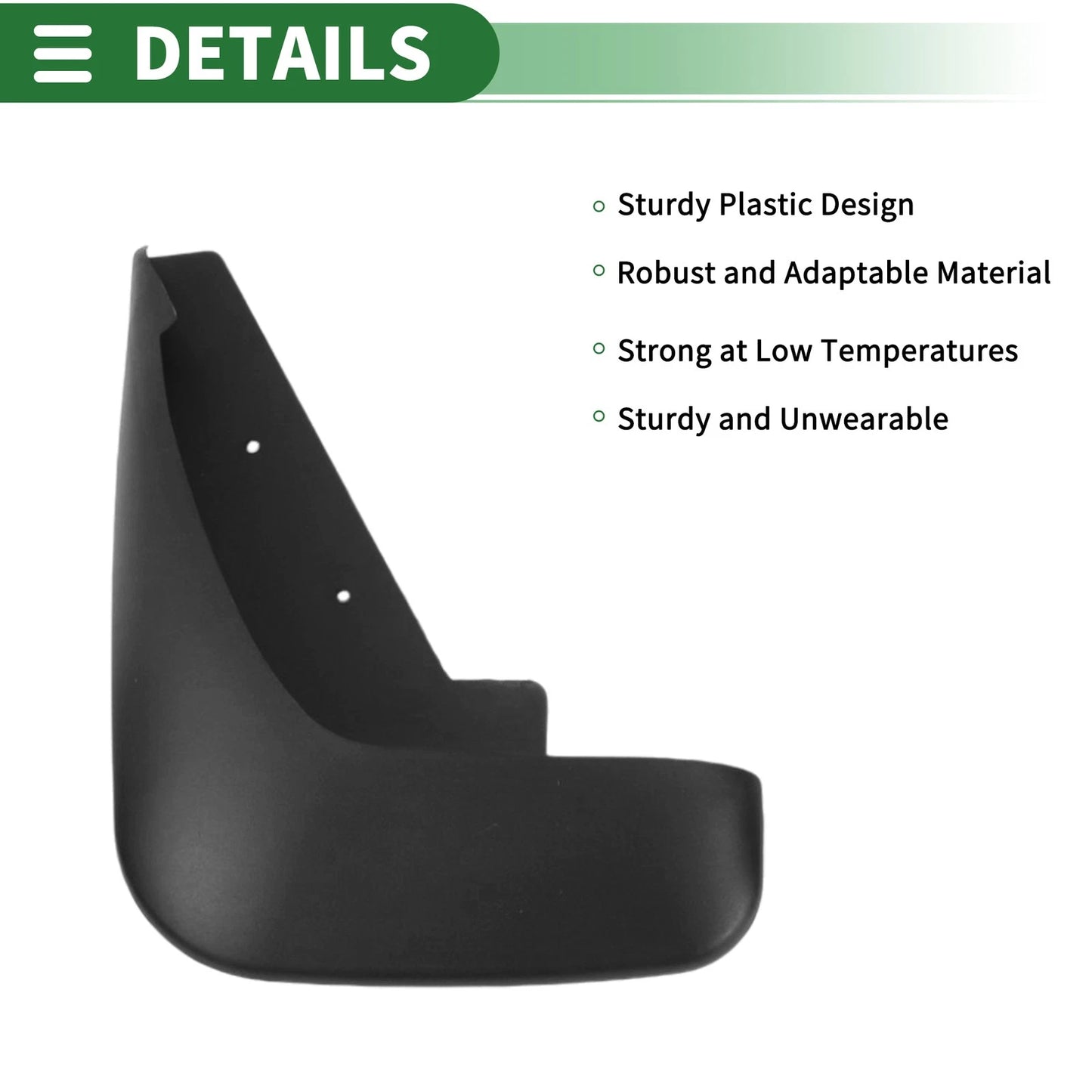 Mud Flaps Splash Guards for Ford Mondeo 2.5 (2003-2007)
