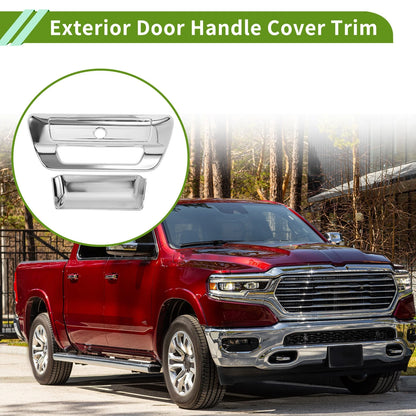 Exterior Door Handle Cover Trim for Dodge Ram 1500 2500 3500 (2019-2025)