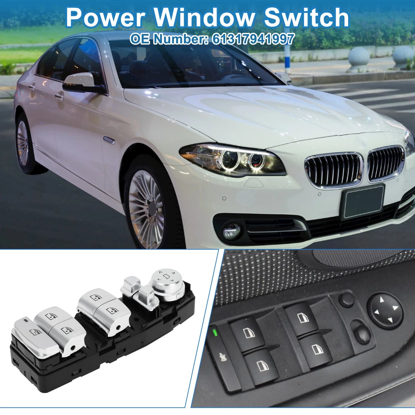 Power Window Switch for BMW G30 (2015-2020)