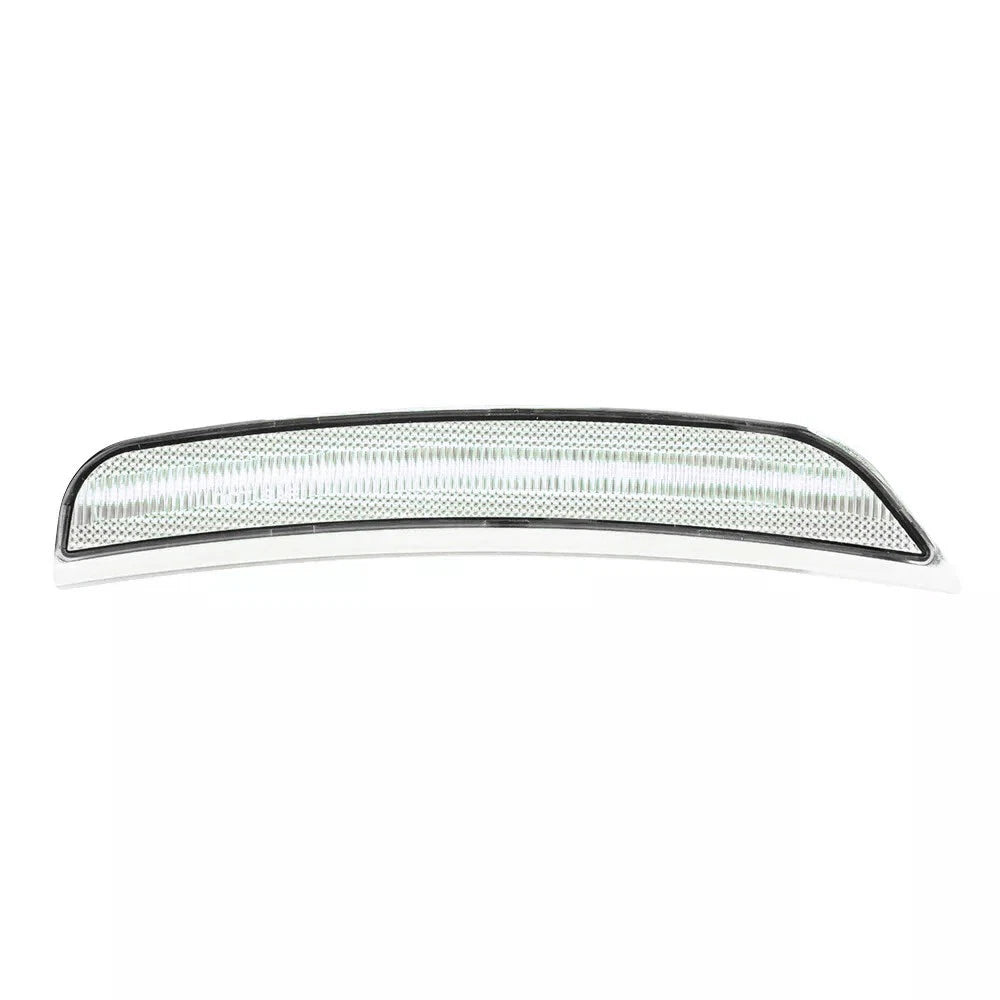 Pair Clear White Front Bumper Side Marker Light for Dodge Durango (2021–2025)