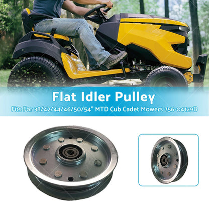 Flat Idler Pulley for MTD Cub Cadet 38"-54" Mowers