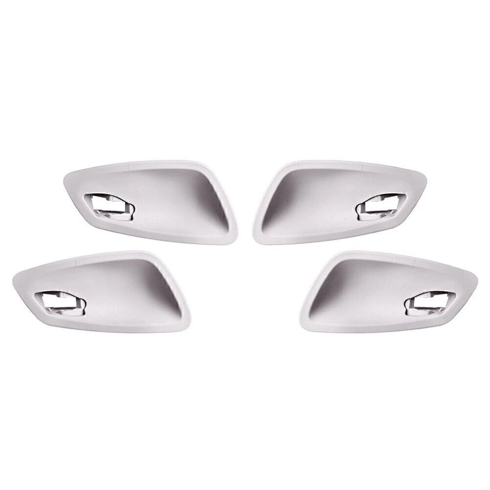 4 Pcs ABS Inner Door Handle Bowl Cover for BMW 3 Series E90 (2005-2012)