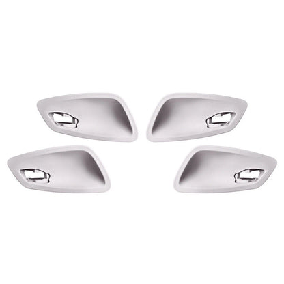 4 Pcs ABS Inner Door Handle Bowl Cover for BMW 3 Series E90 (2005-2012)
