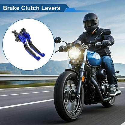 Brake Clutch Levers 1 Pair for Kawasaki NINJA 650R (2009–2016)