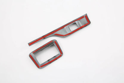 Headlight Switch Button Carbon Fiber Cover Trim for Honda Civic Sedan (2022-2023)