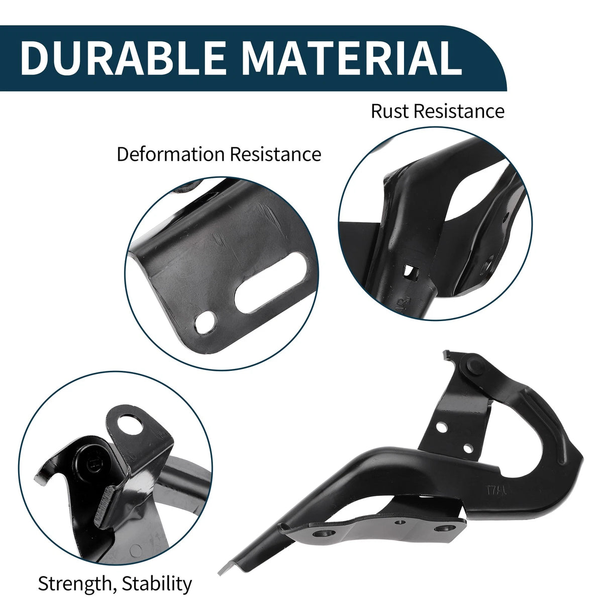 Hood Hinges 1 Pair for Honda HR-V (2016-2022)