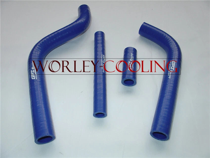 BLUE silicone radiator hose for YAMAHA YZ125 (1996-2001)