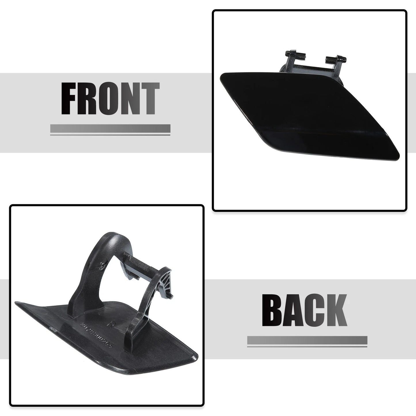 Front Right Bumper Washer Nozzle Cover for Mercedes-Benz E550 (2007-2012)