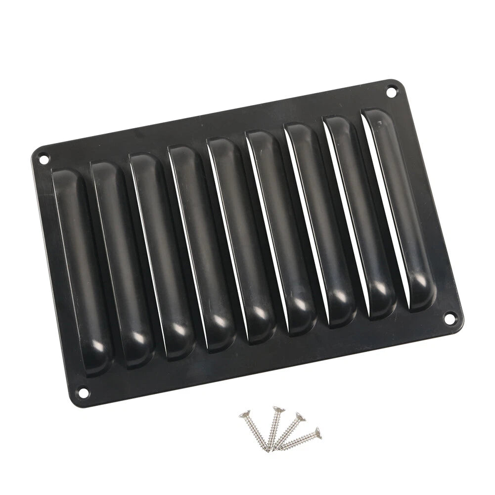 Black Air Vent Grill Cover Trim for RV Bus