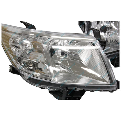 LH & RH Headlights for Toyota Hilux SR SR5 Workmate GGN KUN TGN (2011-2015)