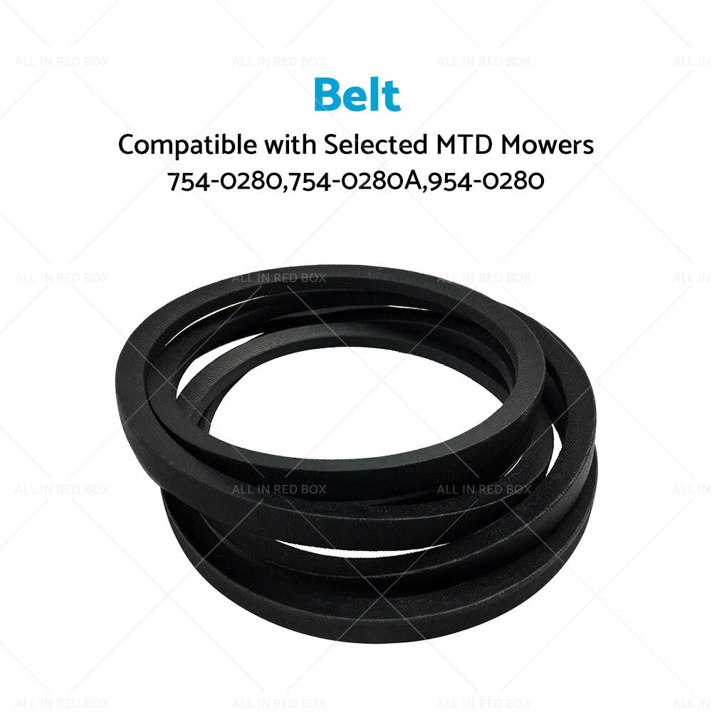 Drive Belt for MTD Mowers 754-0280, 754-0280A, 954-0280 (Various Years)