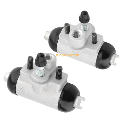 2x Front+Rear Brake Cylinders for Kawasaki Mule 1000 KAF450 (1988–1997)