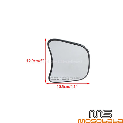 Black Fairing Mount Rearview Side Mirrors for Harley CVO Street Glide (24)