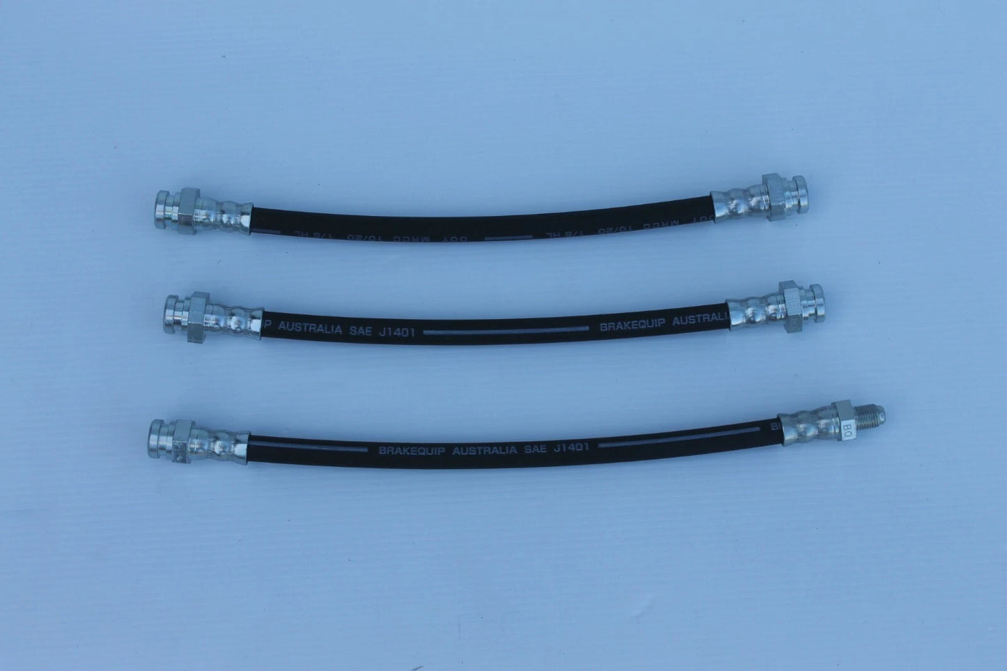 Front & Rear Brake Hose Set (3) for Datsun 120Y (1971-1973)