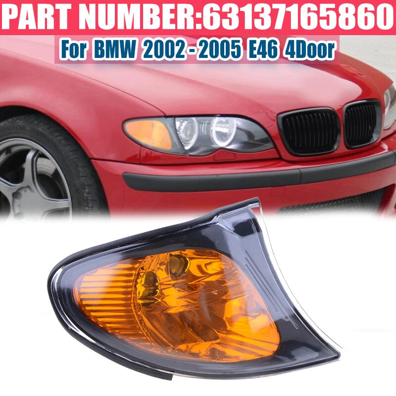 Right Corner Amber Parking Light for BMW 3 Series E46 325i (2002-2005)