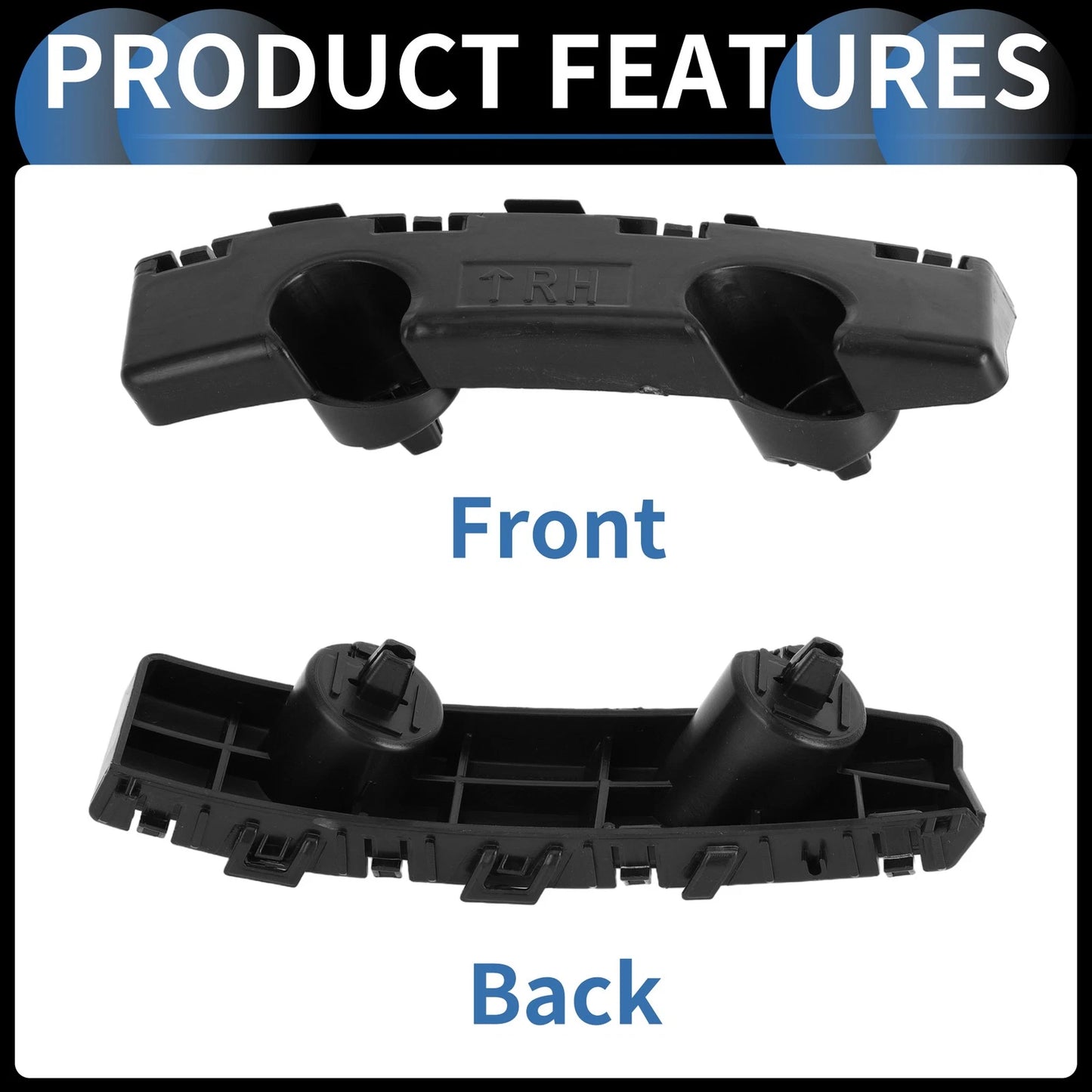 Right Front Bumper Retainer Bracket for Nissan Murano (2015-2024)
