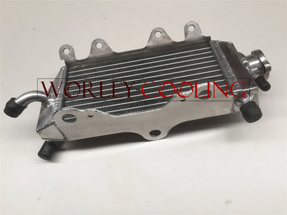 Aluminum Radiator & Blue Hoses for YAMAHA YZ125 (2002-2004)