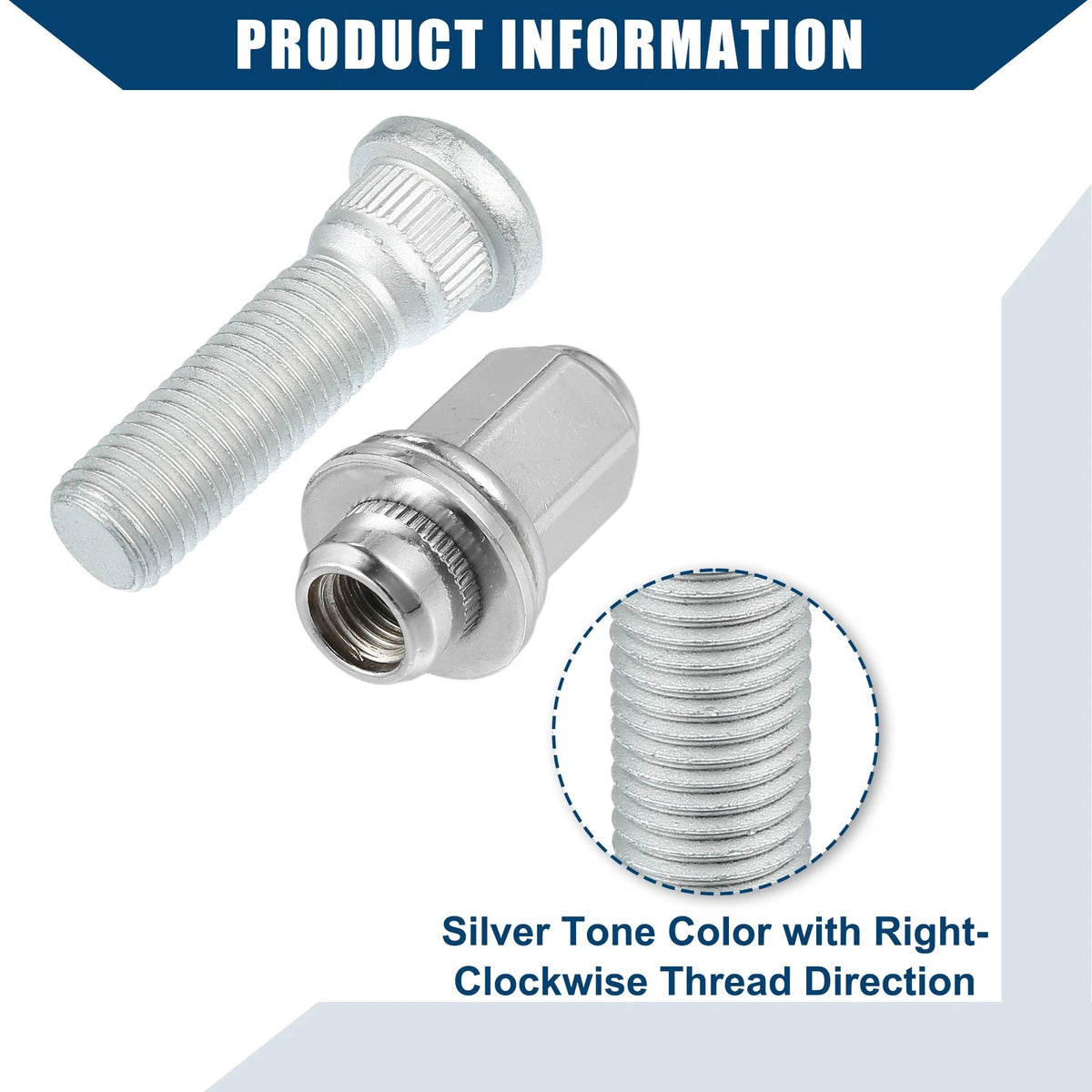 M12-1.5 Wheel Lug Stud Bolts  for Toyota, Lexus, Scion
