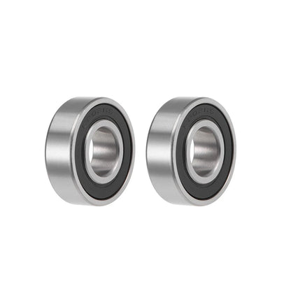 2 x Deep Groove Ball Bearing 15x35x11mm Z2 Sealed Carbon Steel for Model