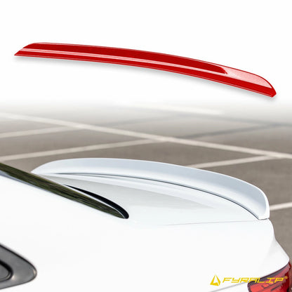 Boot Lip Spoiler for Audi A4 B7 (2006-2008) Red LZ3M