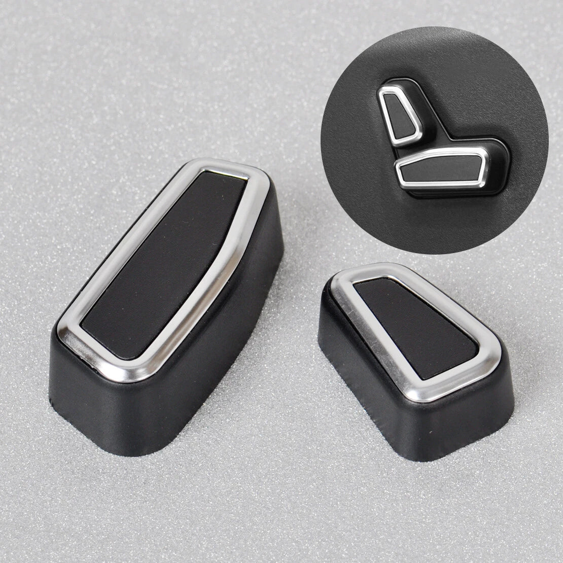 Right Seat Adjustment Switch Cover Trim for Jeep Grand Cherokee, Patriot (2005-2023)