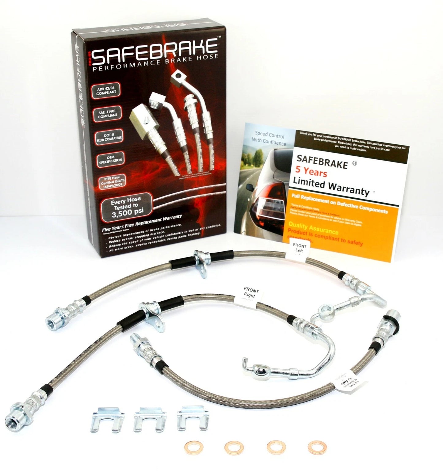 Brake Line Kit for Hilux KUN/TGN16R 2.7L/3.0D RWD Cab/Ute (2005-2019)