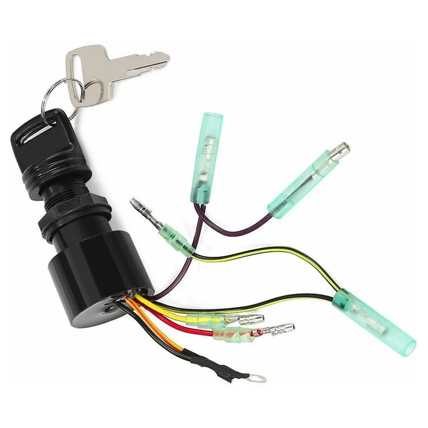 Boat Ignition Switch with Key for Mercury Marine (87-17009A2, 87-17009A5)