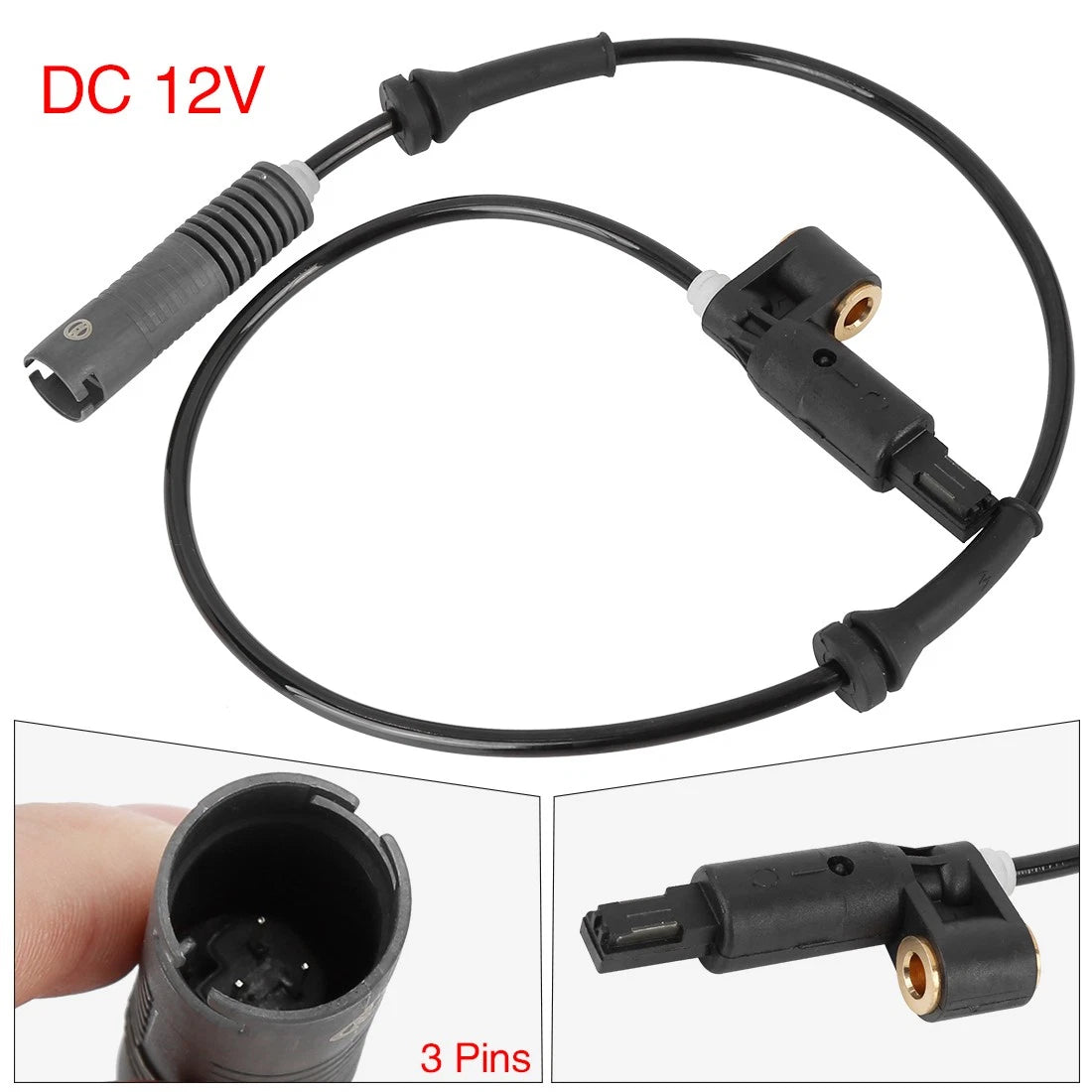Front Left/Right ABS Speed Sensor for BMW 325i (1992-1995)