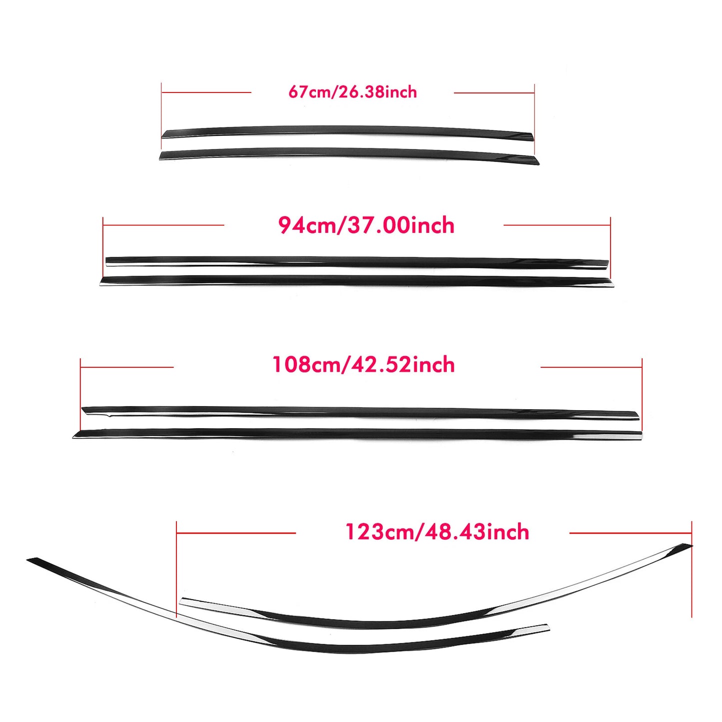 Window Strip Moulding Seal for Audi A4 RS4 Avant (2017-2023)