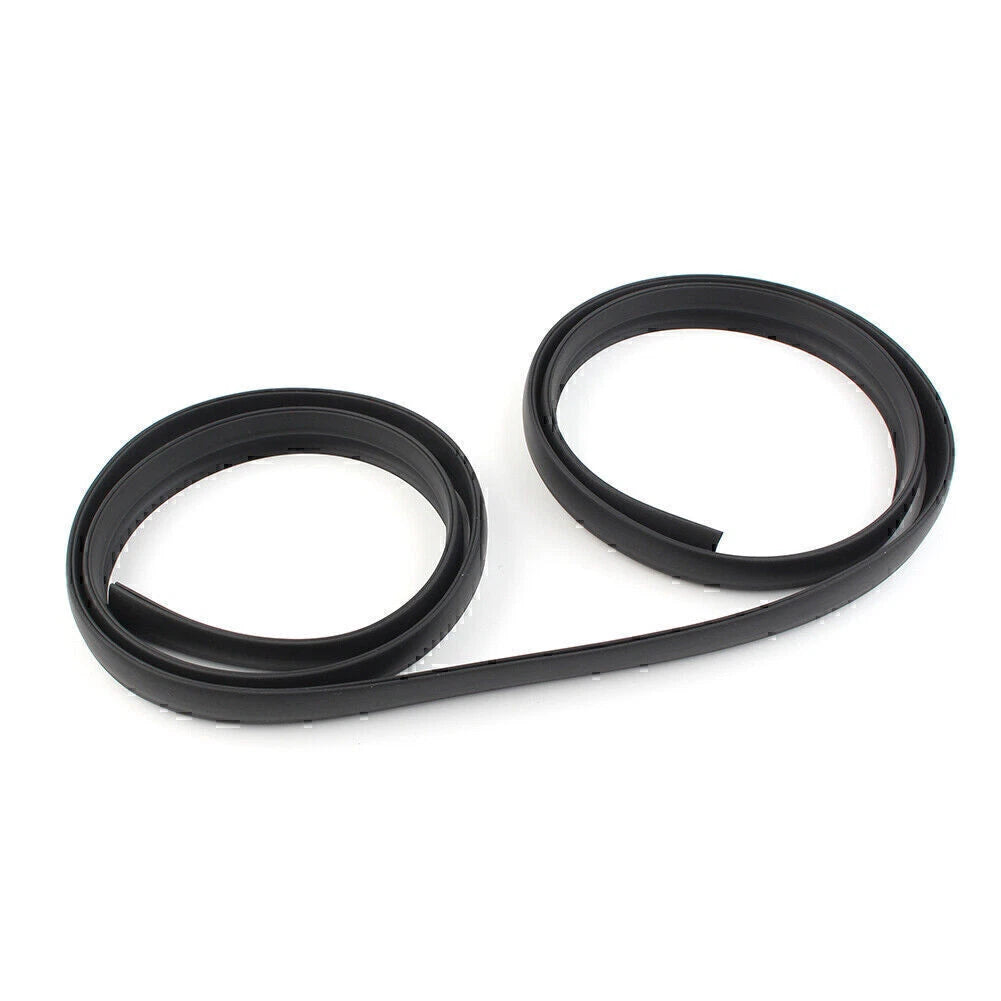 1.7m Black Seal Trim Moulding Strip for Front Windshield Panel (All Years)