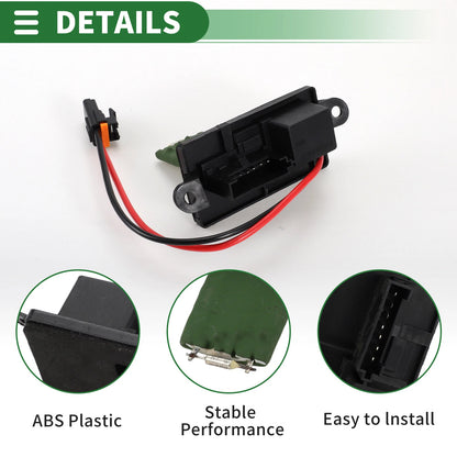 Blower Motor Resistor for Buick Rainier, Chevy Trailblazer (2004-2007)