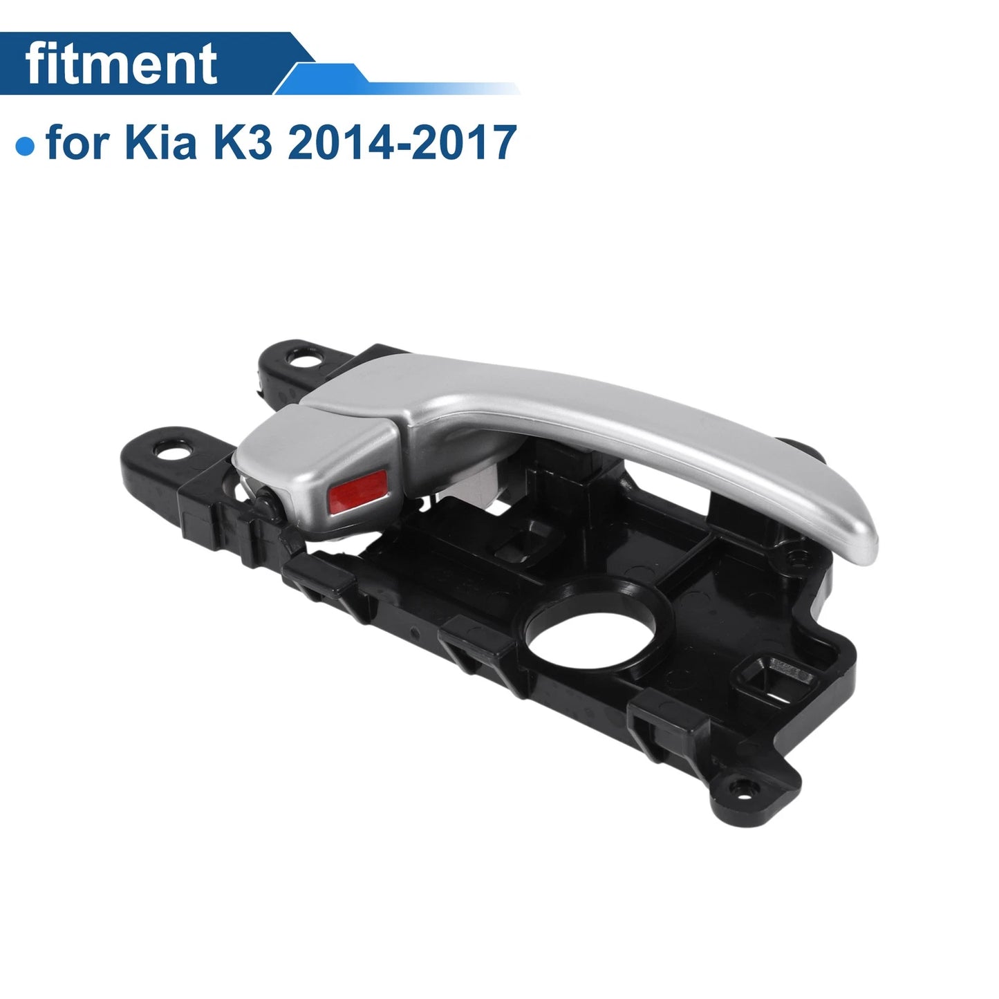 Front Driver Side Door Handle for Kia K3 (2014-2017) Black Chrome